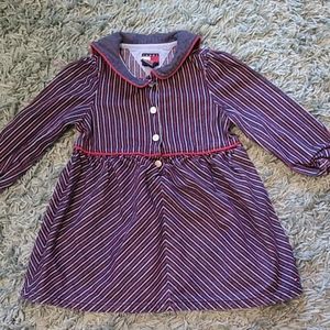 Tommy Hilfiger denim sailor dress red white blue